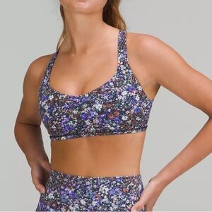 Floral Lululemon Free To Be Bra